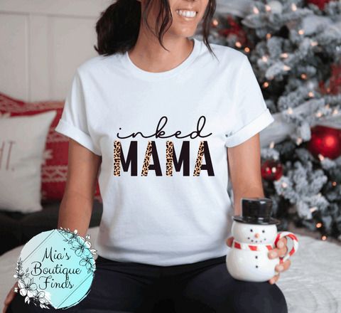 Inked Mama Adult T-shirt