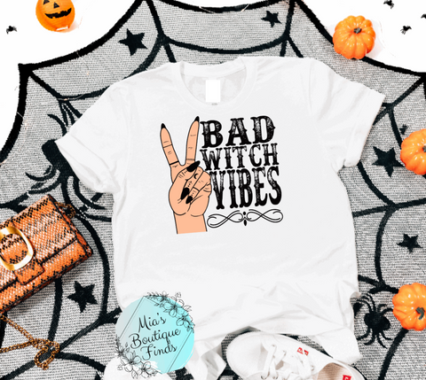 Bad Witch Vibes Adult T-shirt